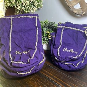 Crown Royal Bags (sets of 2)